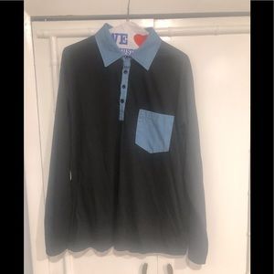 Black & Blue Casual Shirt